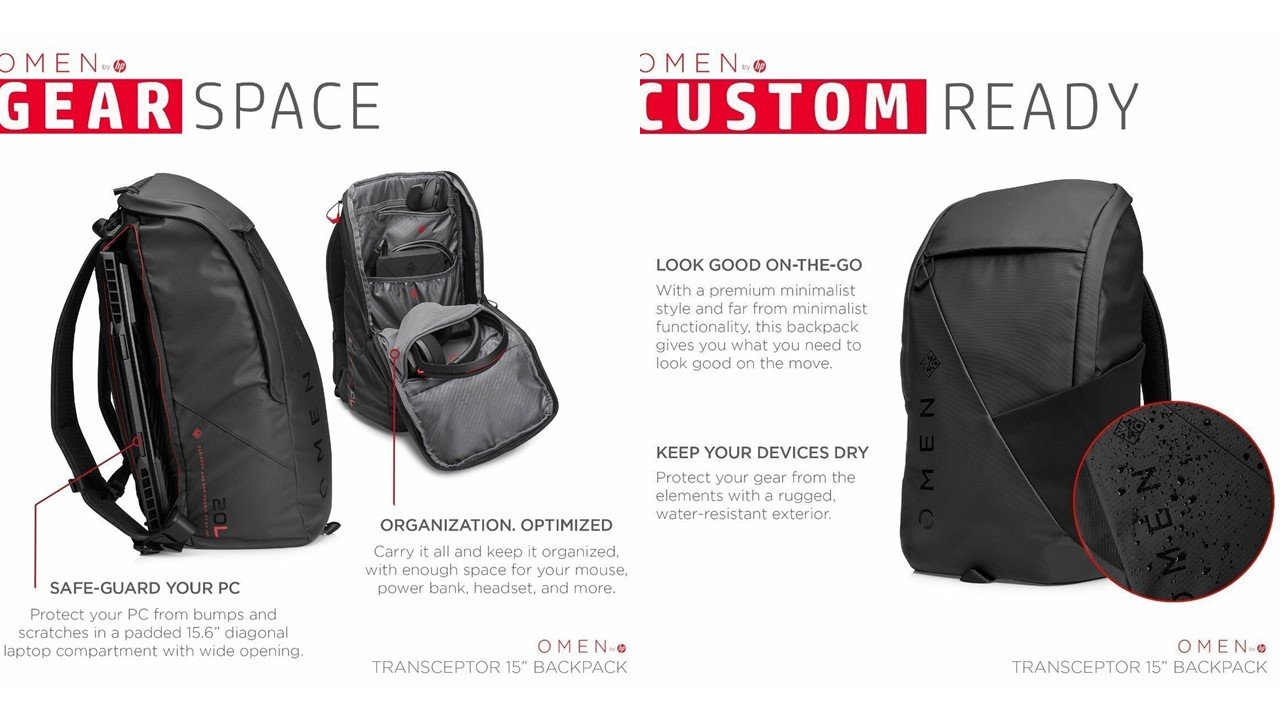 OMEN Transceptor 15 Backpack